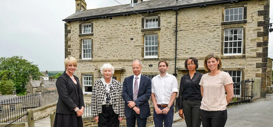 Lisa Pickard, LYHA; Liz Sandwith, LYHA; Paul Shevlin, Craven District Council; James Rushton, Dobso