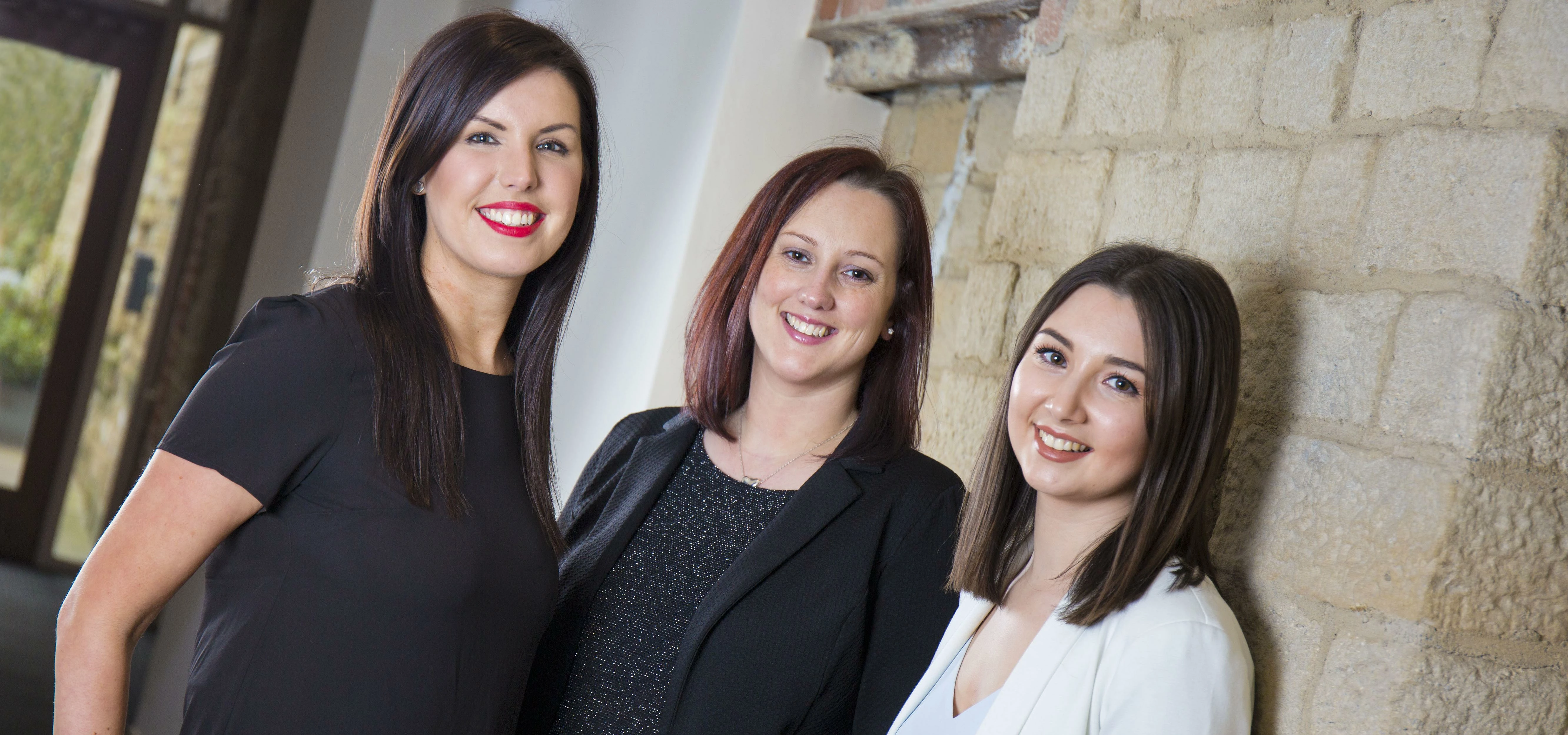 Scriba team: Katie Mallinson, Louise Jaggar and Amy Byram