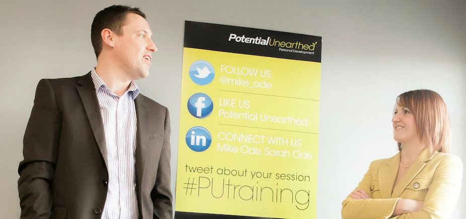 Mike and Sarah Ode, joint founders and directors of Potential Unearthed