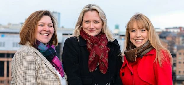 Left to Right: Siobhan McMahon, Maria Ferguson and Beth Brierley-Jones.