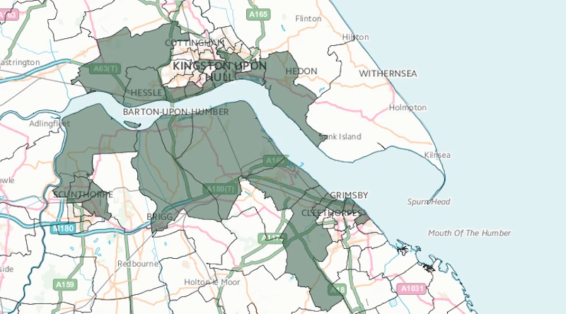Humber Assisted Areas