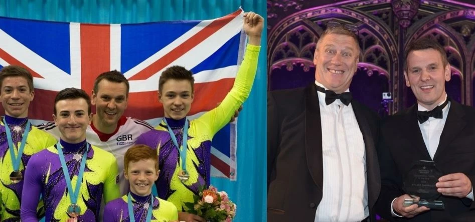 Durham Coach Wins National Award from British Gymnastics