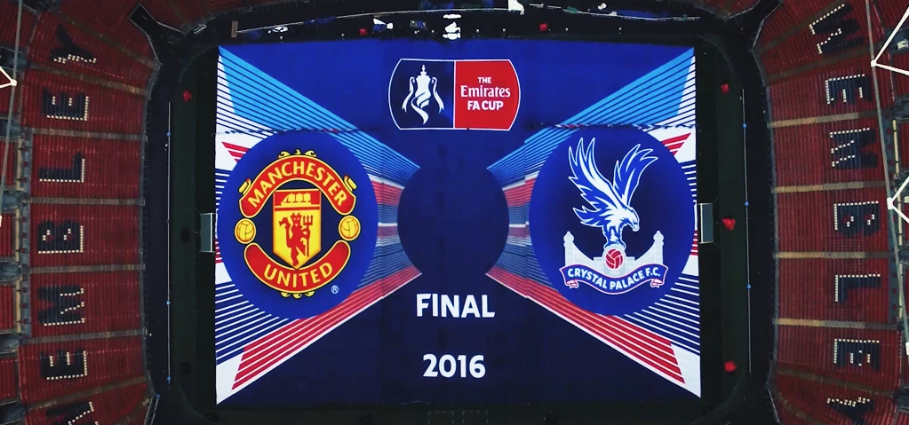 Northern Flags Banner at FA Cup Final