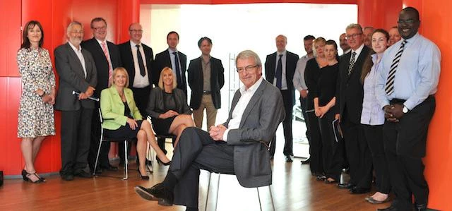 John Bywater and the BID4Leeds team