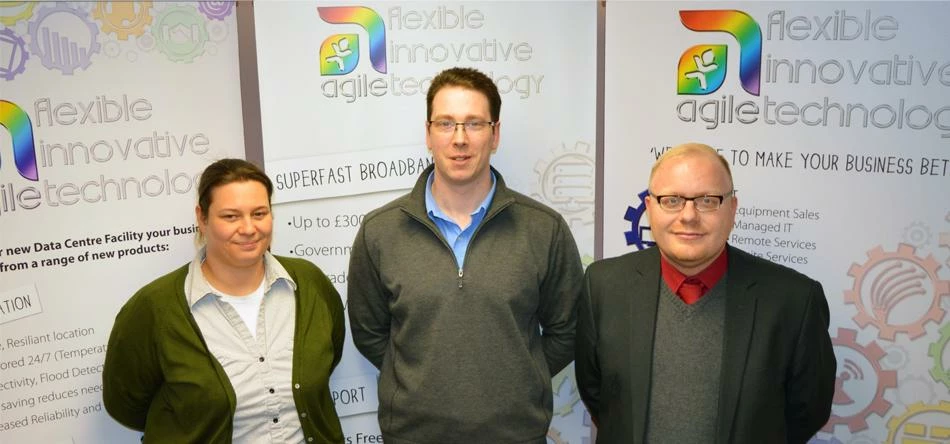 Agile Group: (l-r) Tor Brewster, Matthew Miller, Shane Barras