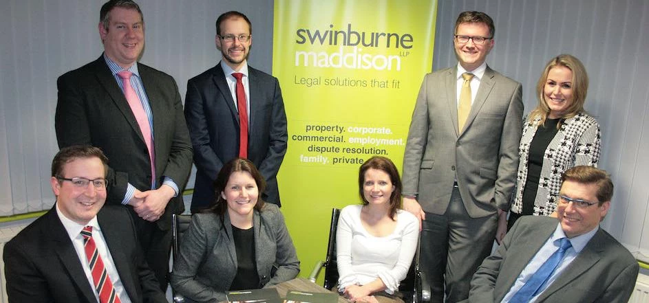 The Swinburne Maddison team behind the Hargreaves acquisition headed up by Martyn Tennant (back row,