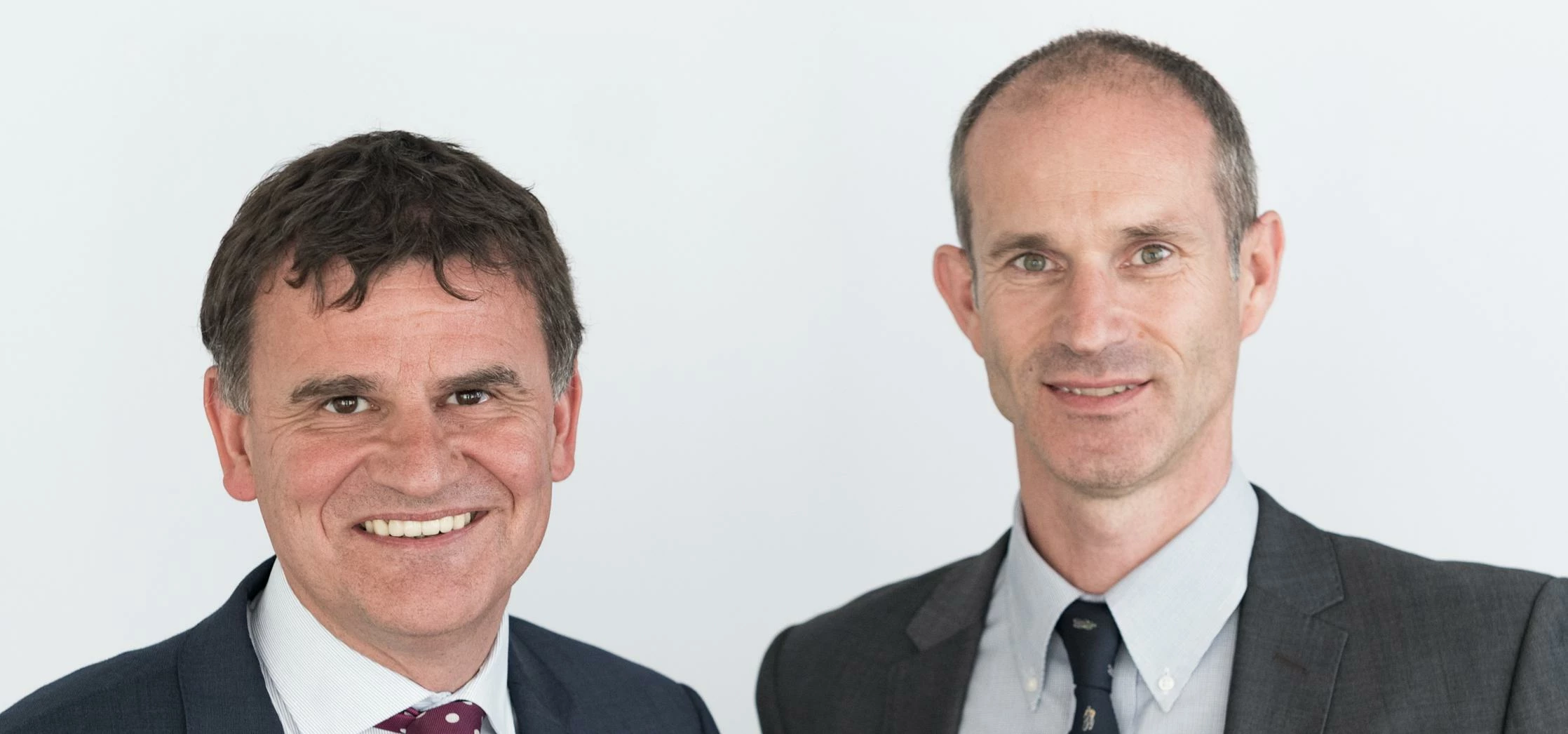 Tony Young (left) and Jeremy Uphill (right)