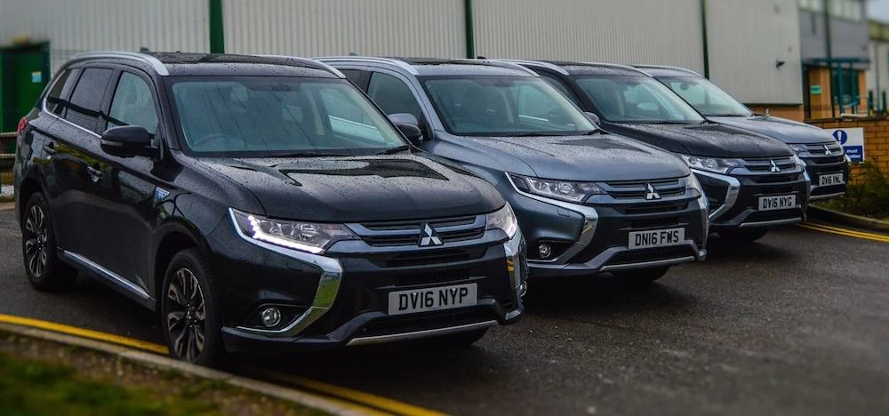 Route One's new fleet of PHEV environmentally-friendly vehicles.