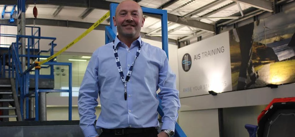 Dave Brannon, business development manager at AIS, sealed the deal with Sterling Training