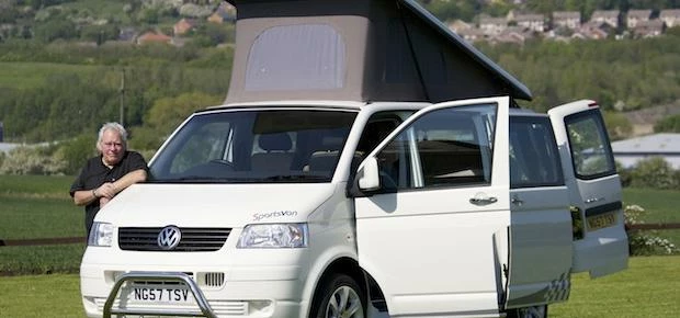 Gary Benson of Kustom Sport mobile home and caravan services