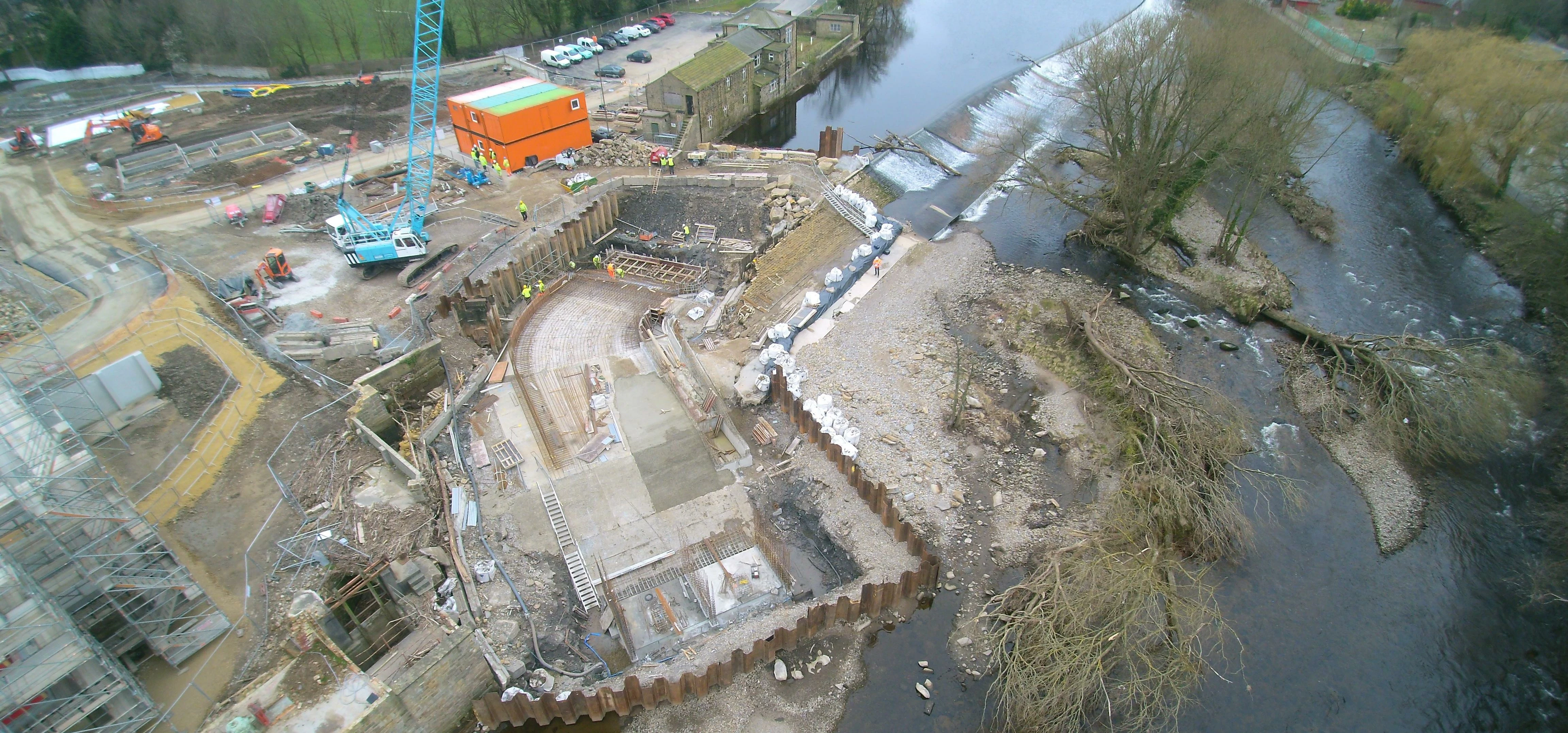 A carbon neutral development: progress on Garnett Wharfe’s hydroelectric facility