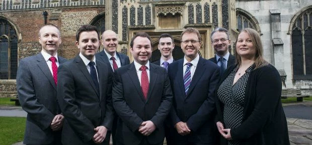 (L-R): Ian Aston, Anthony Luto, Gareth Denning, Andrew Henning, Matthew Campbell, Mark Amis, Nick Cl