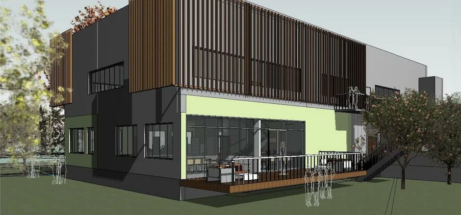 CGI of the proposed facility.