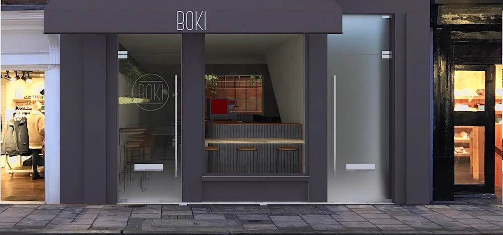 A CGI of the Boki shop at Seven Dials
