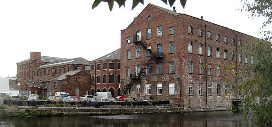 Rutland Mills located on the Wakefield Waterfront. Photograph: Mike Kirby/Geograph. 