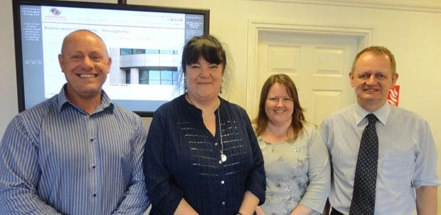 Paul Hetherington, Production Manager, Linda Turner-Booth, IT Applications Support Analysts, Vicki J