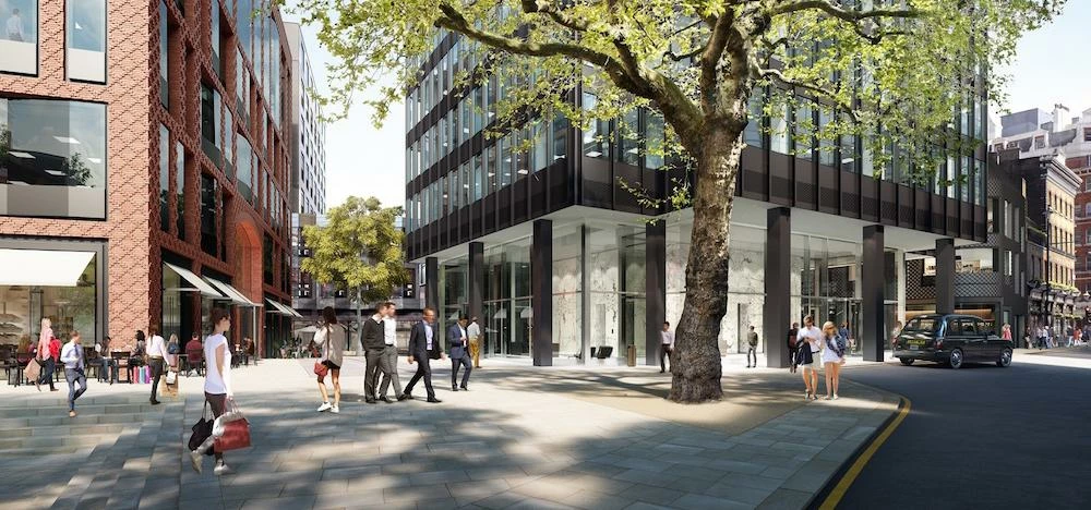 Artist's impression of London & Oriental's Buckingham Gate development.