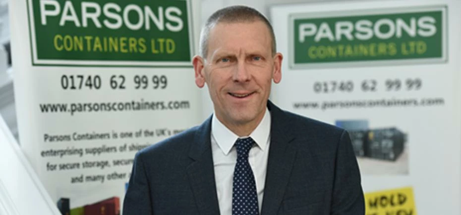 Ean Parsons, managing director of Parsons Containers