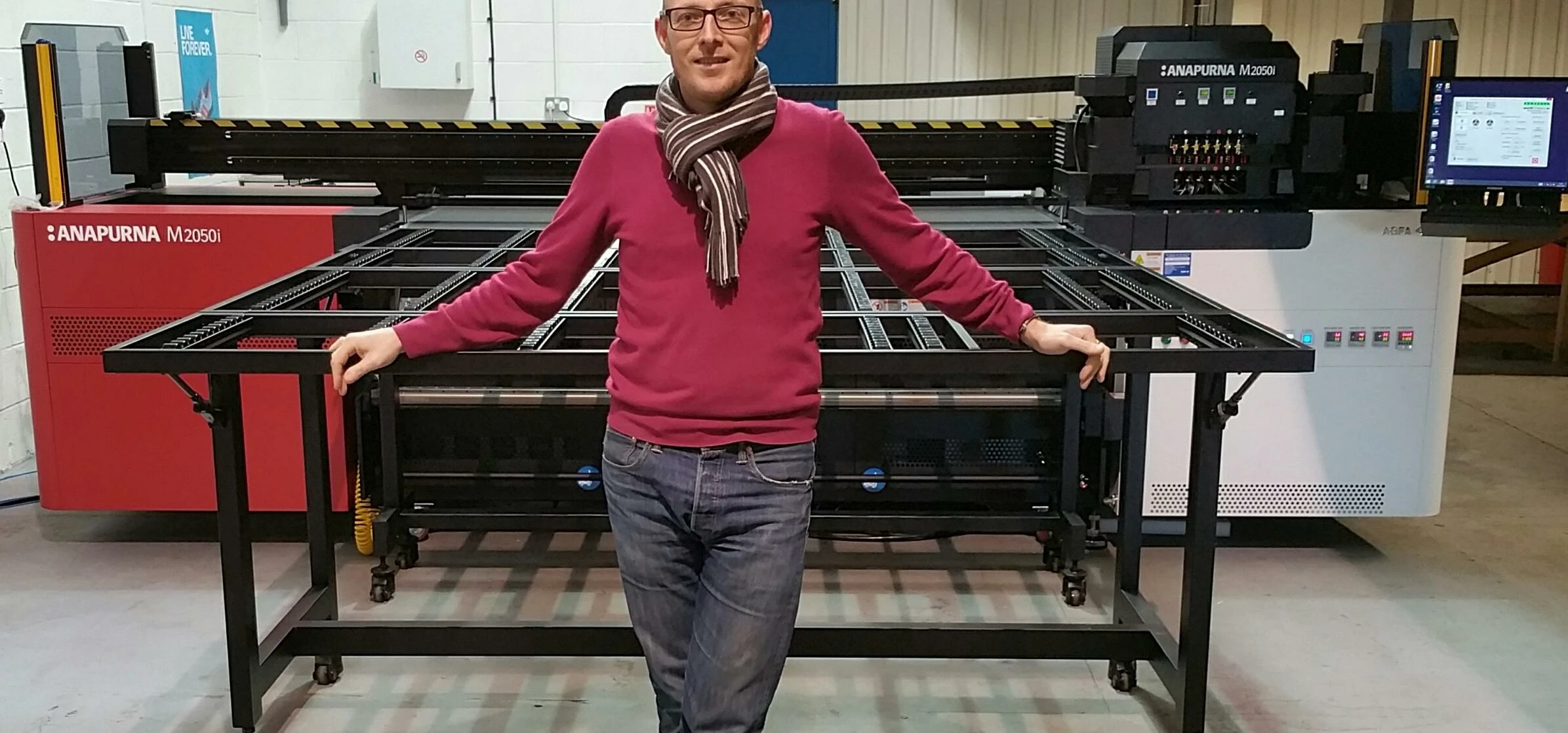 Spin Print director Dan Brook