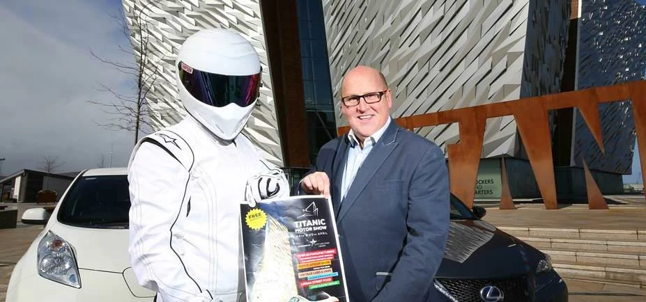 Raymond Hill, Chief Executive, City Auction Group and The Stig NI encourage business owners looking 