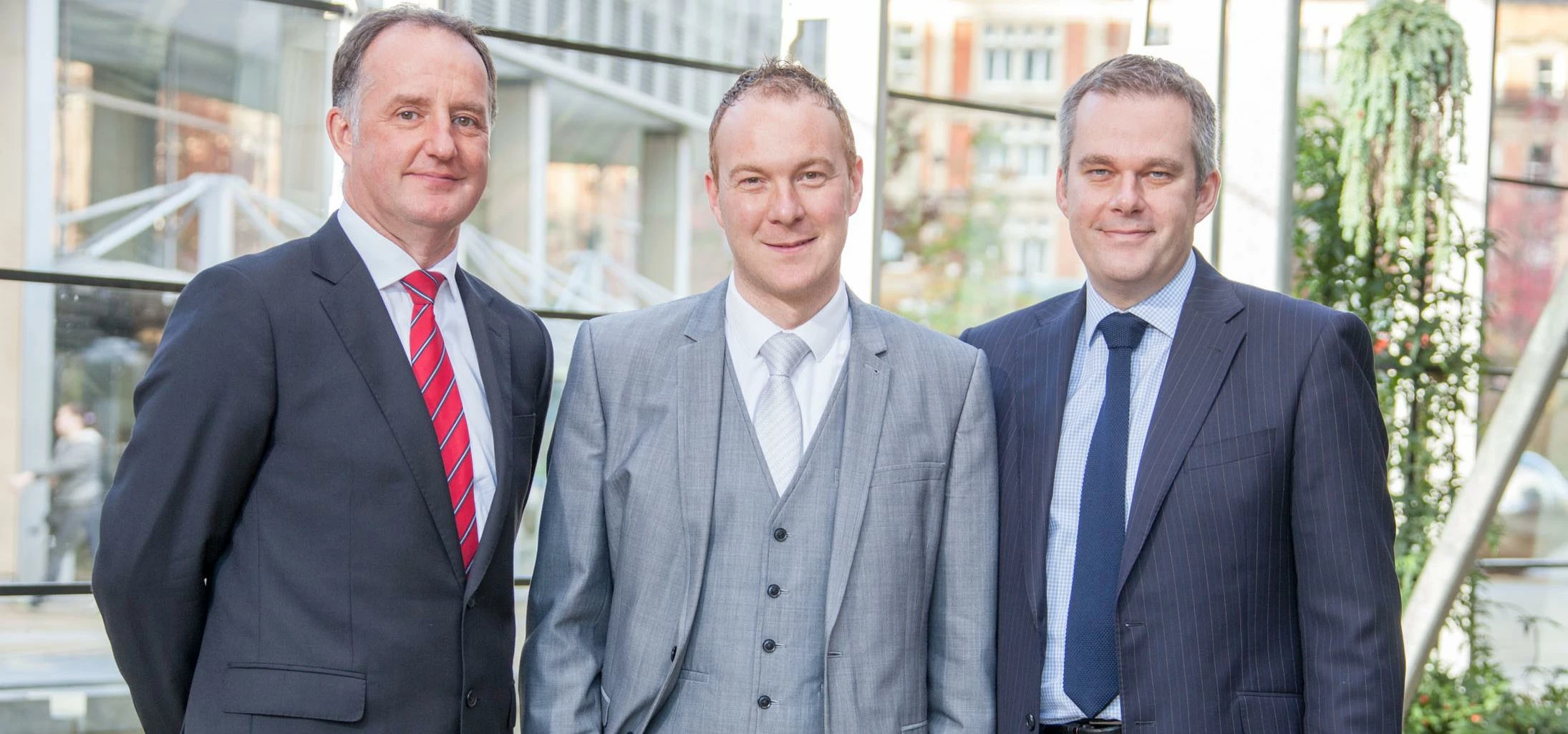 New head of contentious probate, Alex Watkinson (centre), with Taylor&Emmet chief executive, Anthony