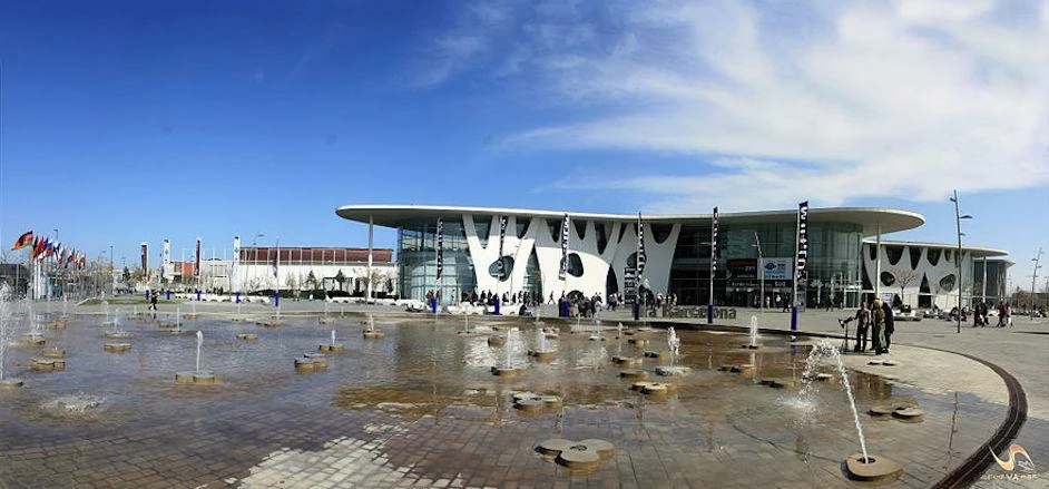 Barcelona's Gran Via Exhibition Centre. Photo: Ivan Muñoz/Wikimedia