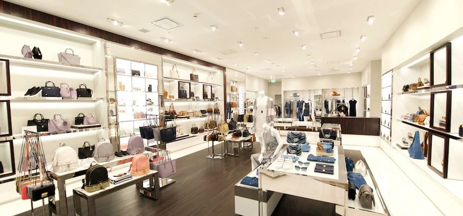 Michael Kors’ new 2,160 sq ft regional flagship store.