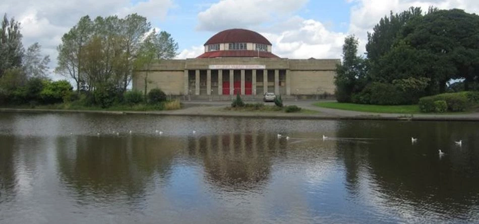 The site in Exhibition Park. Source: Geograph / Graham Robson / licensed for reuse under the creativ