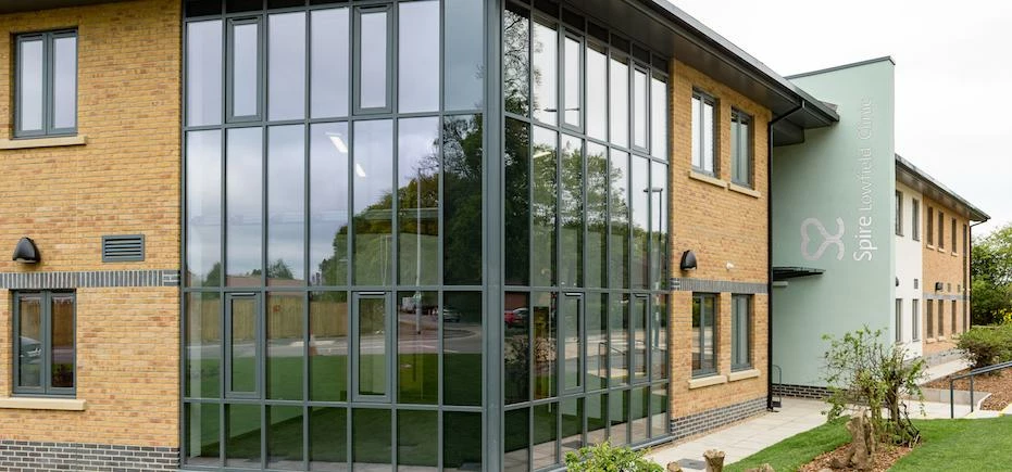 Spire Healthcare's new Lowfield Clinic.