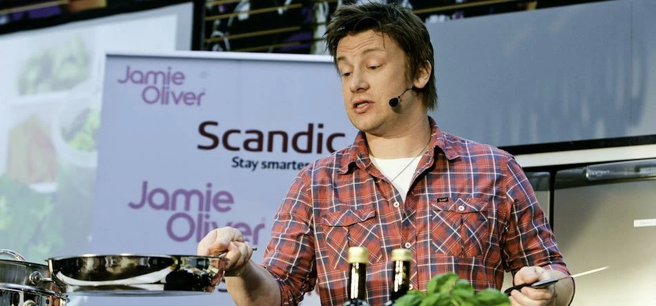 Jamie Oliver. Credit: Scandic Hotels / Flickr / Licensed for reuse under the creative commons act