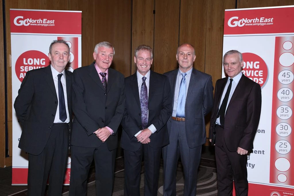 Go North East long serving employees