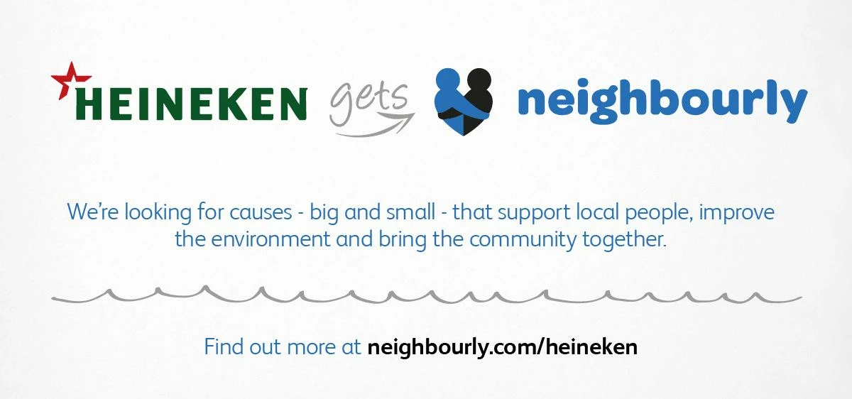 HEINEKEN UK will use Neighbourly.com alongside businesses like Marks & Spencer and Ovo Energy
