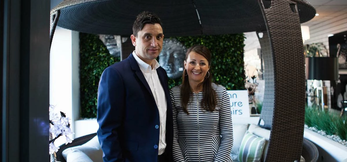 Moda co-owners Philip and Joanne Lomax