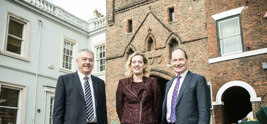 Bill Waddington, Sarah Clubley and Steven Davidson.