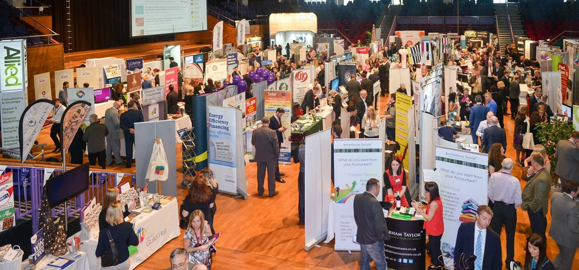 Lancashire Business Expo 2015 with over 2000 delegates attending 