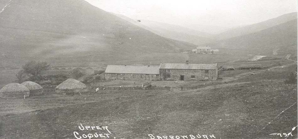 Farming at Barrowburn in the Upper Coquet Valley.