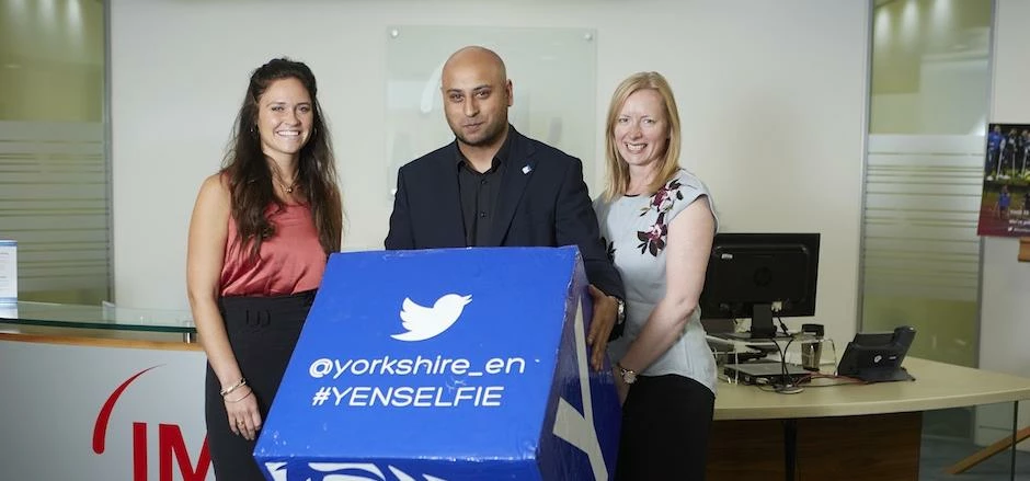 Louise Colledge (Irwin Mitchell) Sheraz Malik (YEN) and Jenny Arrowsmith (Irwin Mitchell).