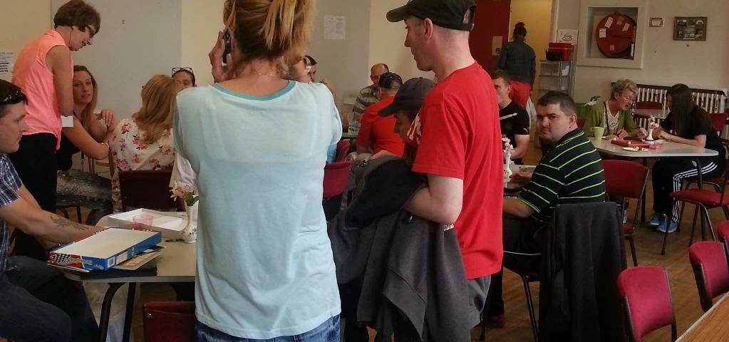 One of the sessions at Brandon Community Centre