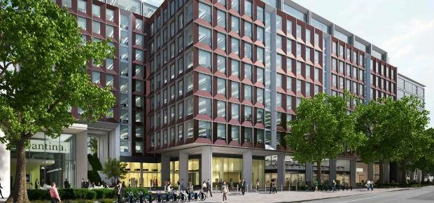 Computer generated image of Hammersmith Road project