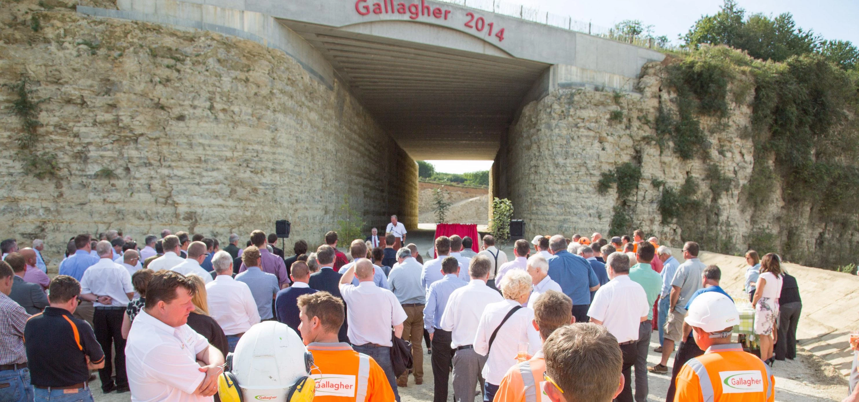 Heritage Quarry tunnel opening