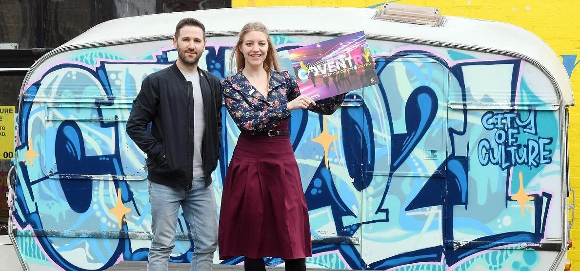 Pictured: Mikey Baxter with Laura McMillan