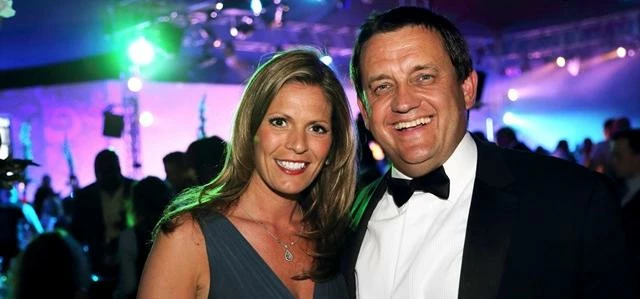 John Adamson with his wife Suzanne at the 10th annual Lobster Charity Ball 