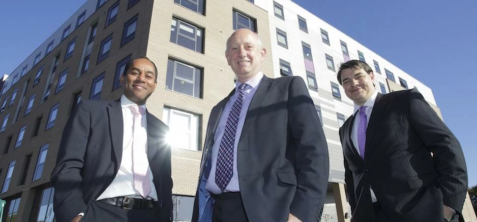 From left, Muckle LLP Partner, Kevin Maloney, Keith Atkinson, chief executive of the Metnor Group an