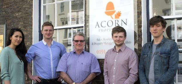 One Utility Bill team with Acorn Properties Director John Henderson
