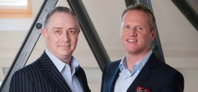 Left to right - Focus Management Consultants Limited Co-Founders Michael Staniland and Stephen Jones