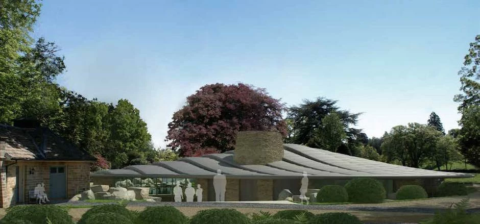 A CGI of the proposed structure at Grantley Hall. 