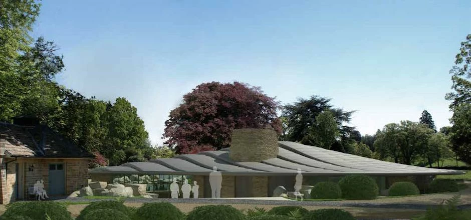 A CGI of the proposed structure at Grantley Hall.