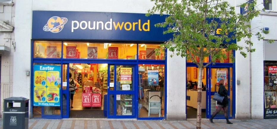 Poundworld in Leeds. Photograph: Mtaylor848/Wikipedia. 