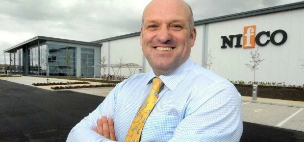 Nifco boss Mike Matthews in March earlier this year