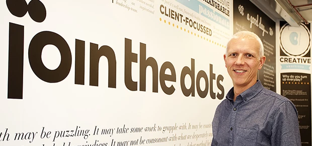 Join the Dots Managing Director, Quentin Ashby